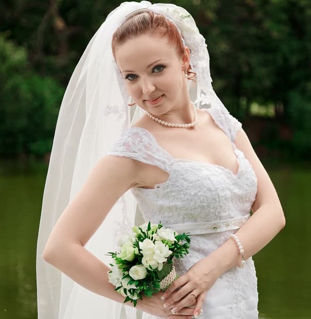 Роскошное ожерелье из белого пресноводного жемчуга